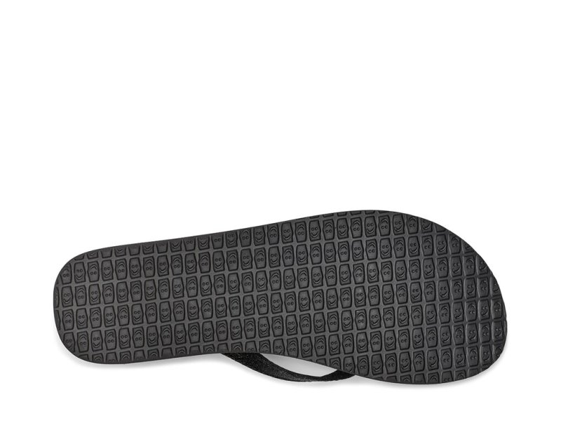 Sanuk Yoga Joy Sparkle Women Sandals Black,Sanuk Philippines | DC98-5818F5