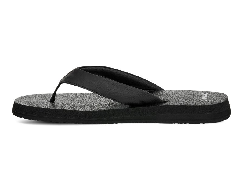 Sanuk Yoga Mat II Women Flip Flops Black,Sanuk Philippines | GY03-3433W6