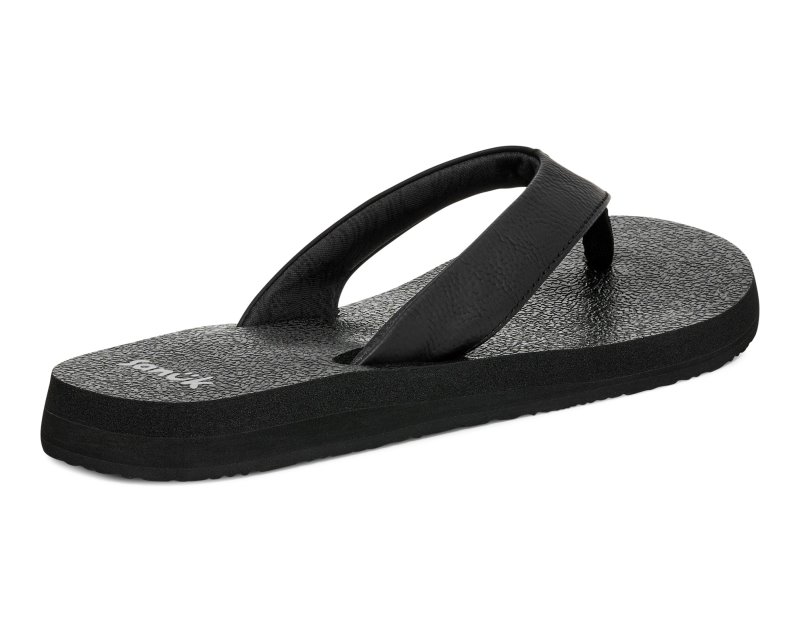 Sanuk Yoga Mat II Women Flip Flops Black,Sanuk Philippines | GY03-3433W6