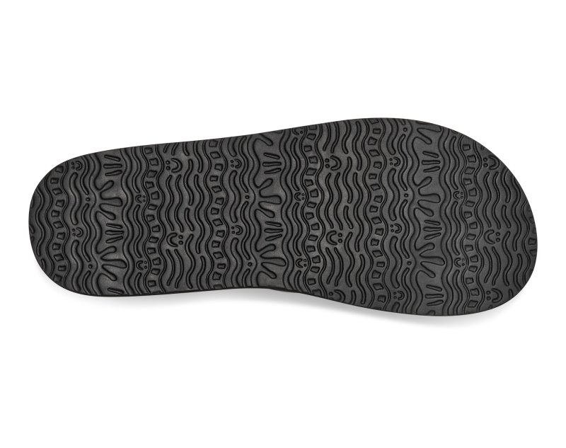 Sanuk Yoga Mat II Women Flip Flops Black,Sanuk Philippines | GY03-3433W6