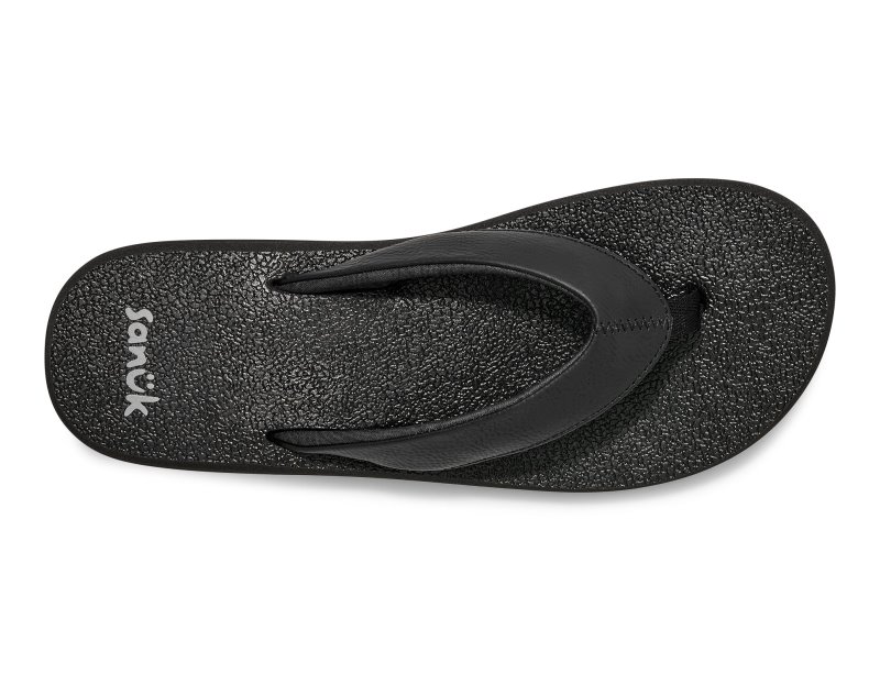 Sanuk Yoga Mat II Women Flip Flops Black,Sanuk Philippines | GY03-3433W6