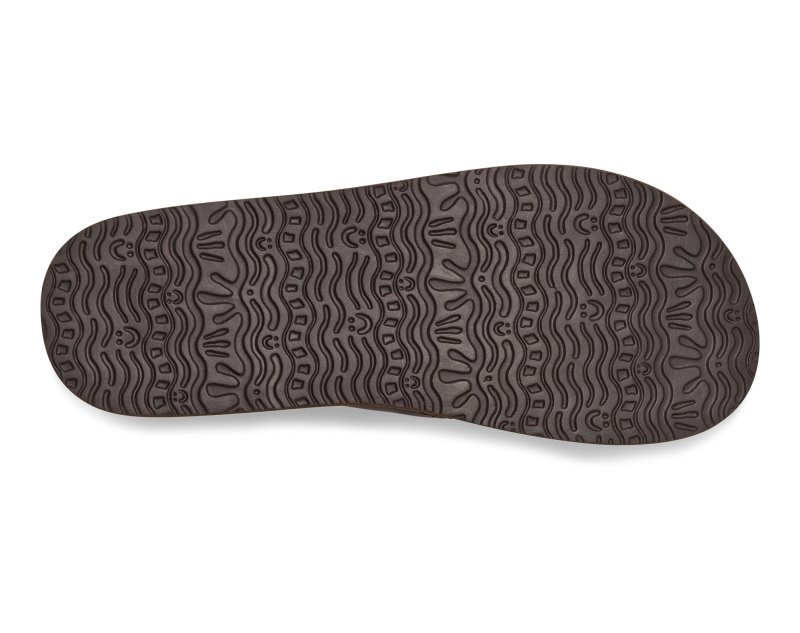 Sanuk Yoga Mat II Women Flip Flops Brown,Sanuk Philippines | MJ63-0053O5