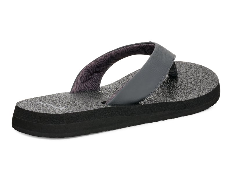 Sanuk Yoga Mat II Women Flip Flops Dark Grey,Sanuk Philippines | SJ84-5294H7