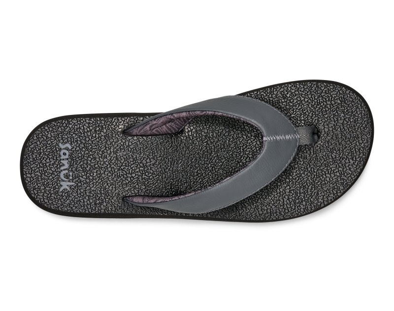 Sanuk Yoga Mat II Women Flip Flops Dark Grey,Sanuk Philippines | SJ84-5294H7