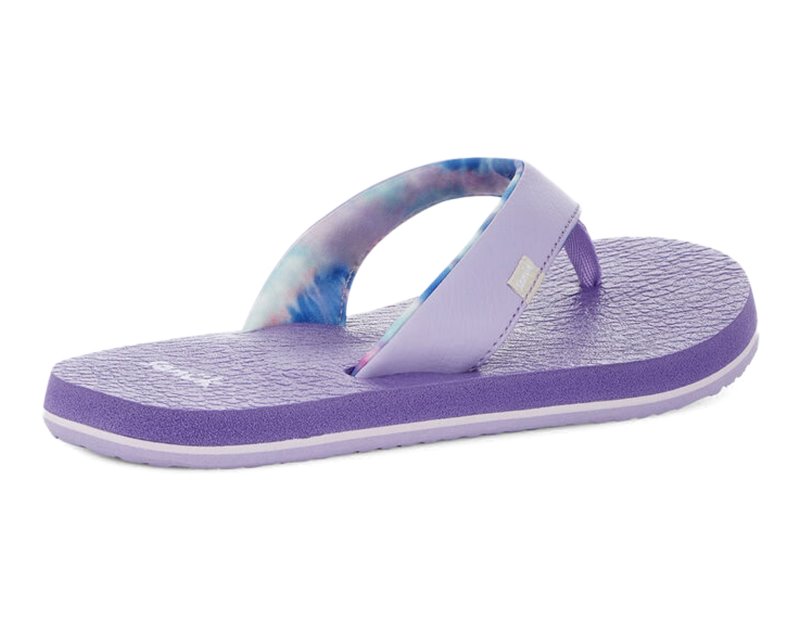 Sanuk Yoga Mat Kids' Flip Flops Purple,Sanuk Philippines | VX82-1572Z8