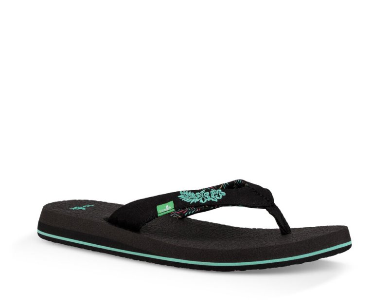 Sanuk Yoga Paradise 2 Women Sandals Black,Sanuk Philippines | QB29-4199N1