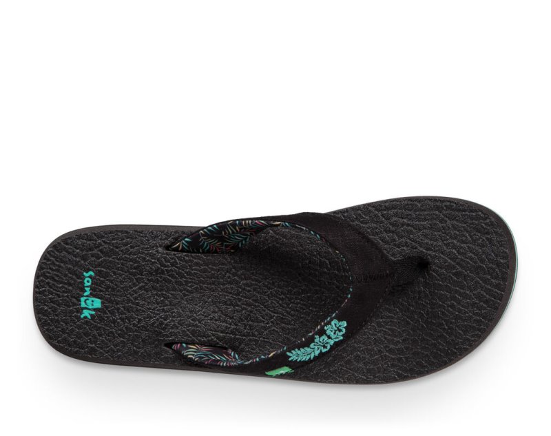 Sanuk Yoga Paradise 2 Women Sandals Black,Sanuk Philippines | QB29-4199N1