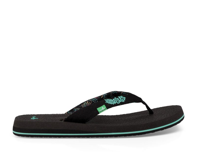 Sanuk Yoga Paradise 2 Women Sandals Black,Sanuk Philippines | QB29-4199N1