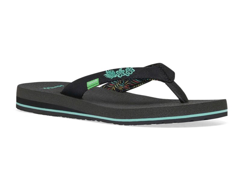 Sanuk Yoga Paradise 2 Women Sandals Black,Sanuk Philippines | RK45-2315M4