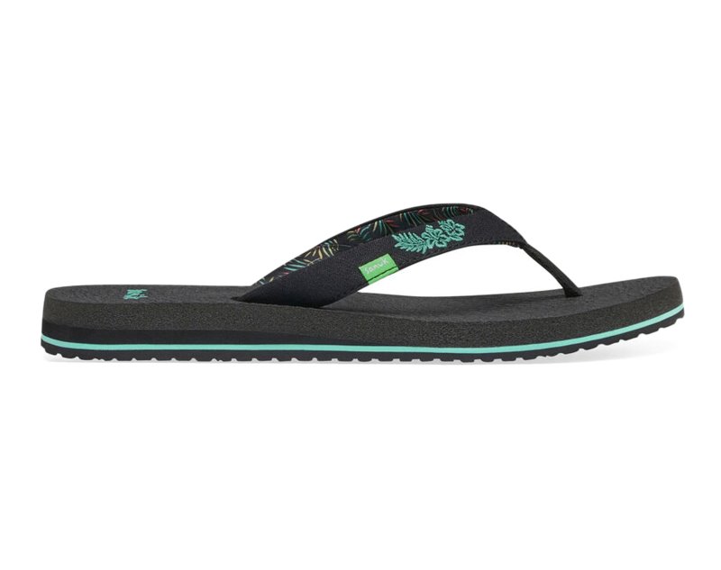 Sanuk Yoga Paradise 2 Women Sandals Black,Sanuk Philippines | RK45-2315M4