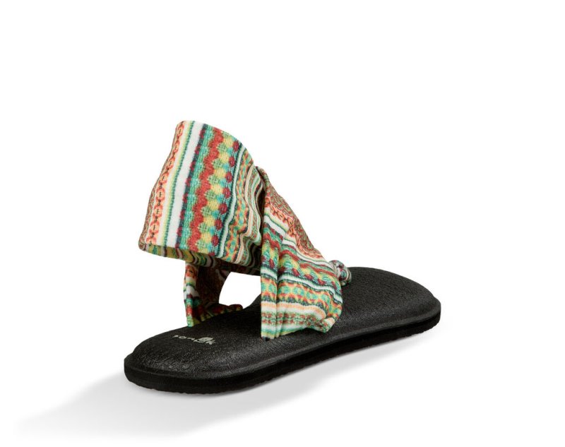 Sanuk Yoga Sling 2 Prints Women Flip Flops Multicolor,Sanuk Philippines | MK98-5908X5