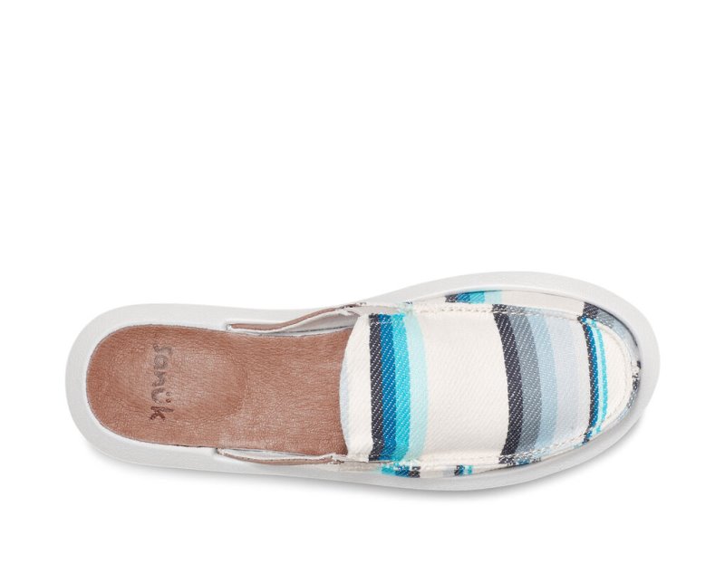 Sanuk You Got My Back Blanket Sustainable Slip-on Women Sidewalk Surfers Blue,Sanuk Philippines | VL55-5725S2