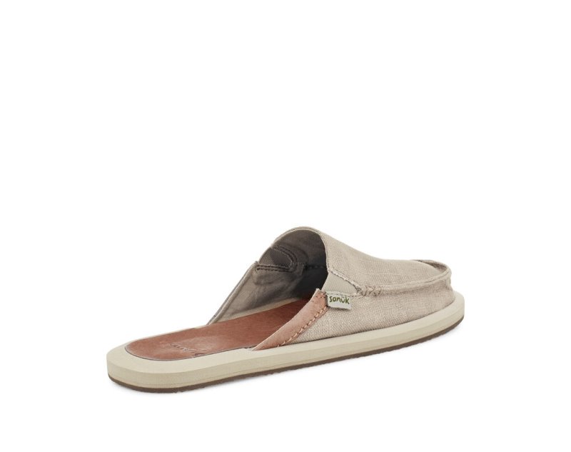 Sanuk You Got My Back Hemp Slipper Women Sidewalk Surfers Beige,Sanuk Philippines | EO64-3604I9