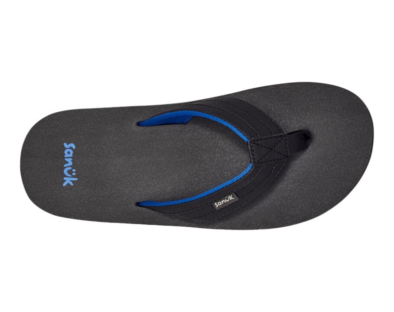 Sanuk Ziggy ST Kids' Flip Flops Black,Sanuk Philippines | UT29-4339S4