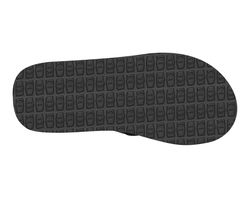 Sanuk Ziggy ST Men Flip Flops Black / Camo,Sanuk Philippines | YO68-9508W8