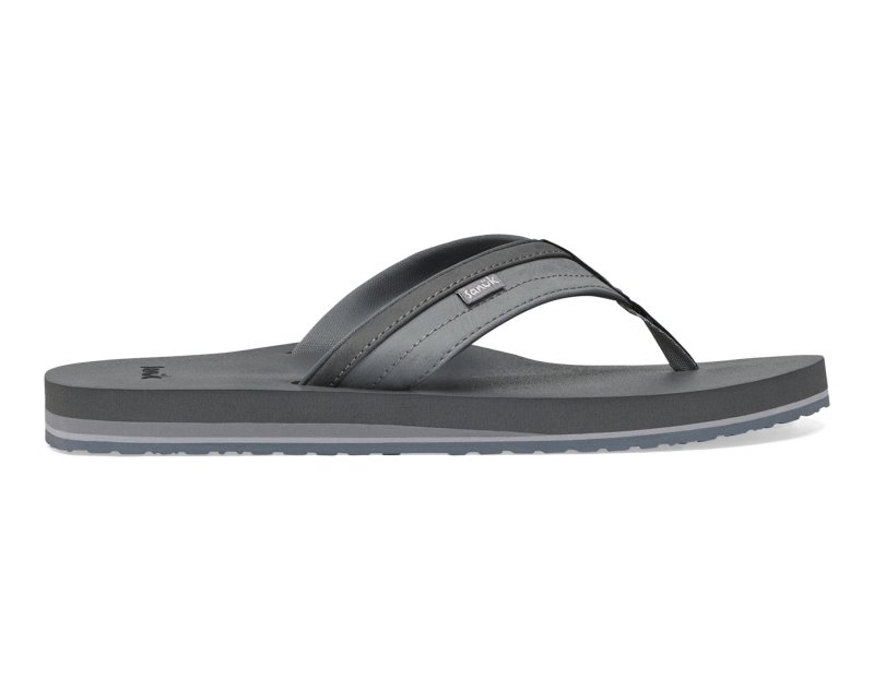 Sanuk Ziggy ST Men Flip Flops Black,Sanuk Philippines | NH79-3179A3