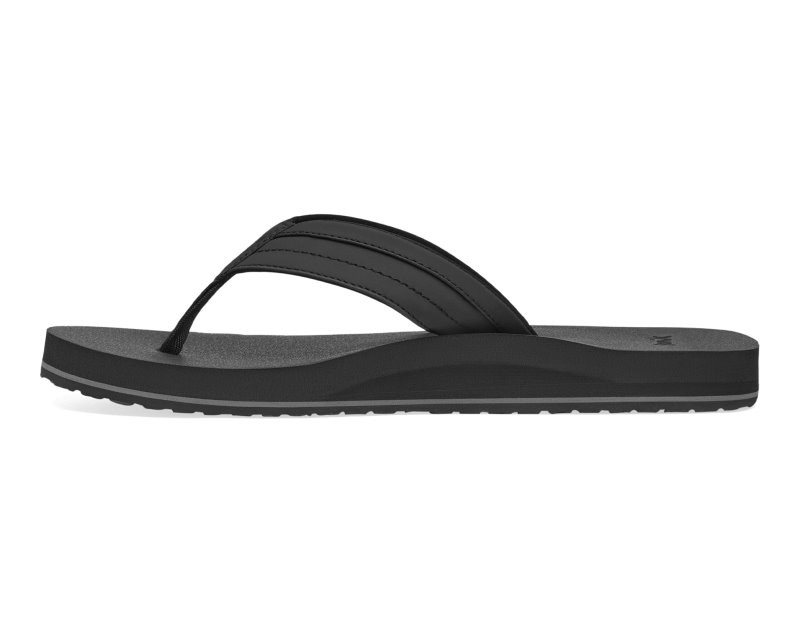 Sanuk Ziggy ST Men Flip Flops Black,Sanuk Philippines | NH79-3179A3