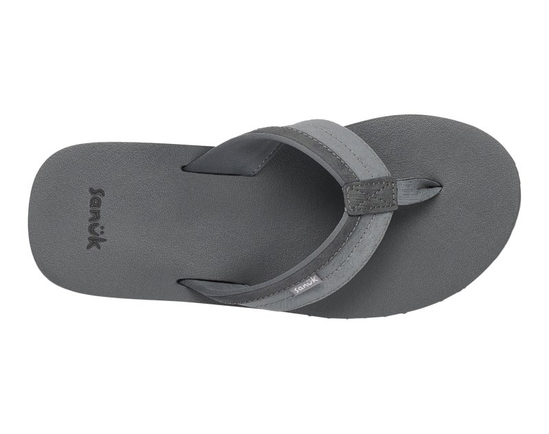 Sanuk Ziggy ST Men Flip Flops Grey,Sanuk Philippines | GB57-9937P7