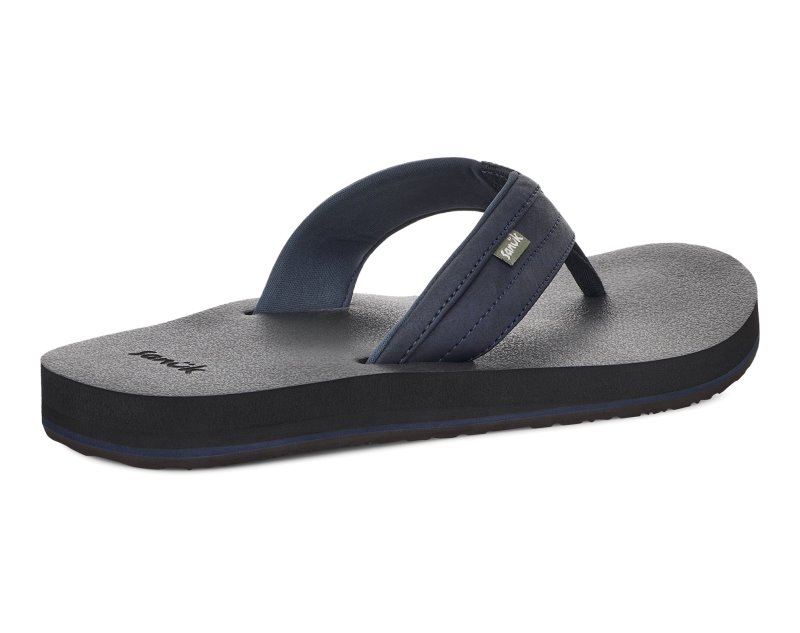 Sanuk Ziggy ST Men Flip Flops Navy,Sanuk Philippines | PD37-1707U4