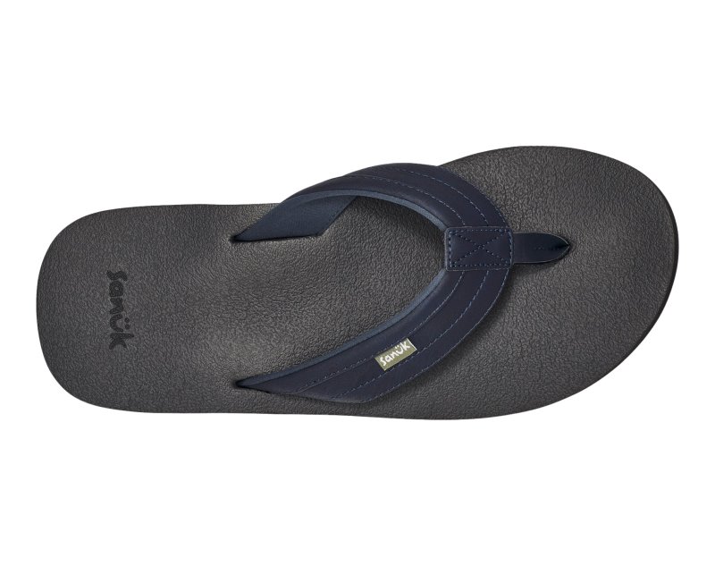 Sanuk Ziggy ST Men Flip Flops Navy,Sanuk Philippines | PD37-1707U4