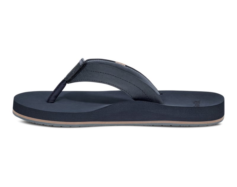 Sanuk Ziggy Switchfit Men Flip Flops Navy,Sanuk Philippines | PU66-4626X6