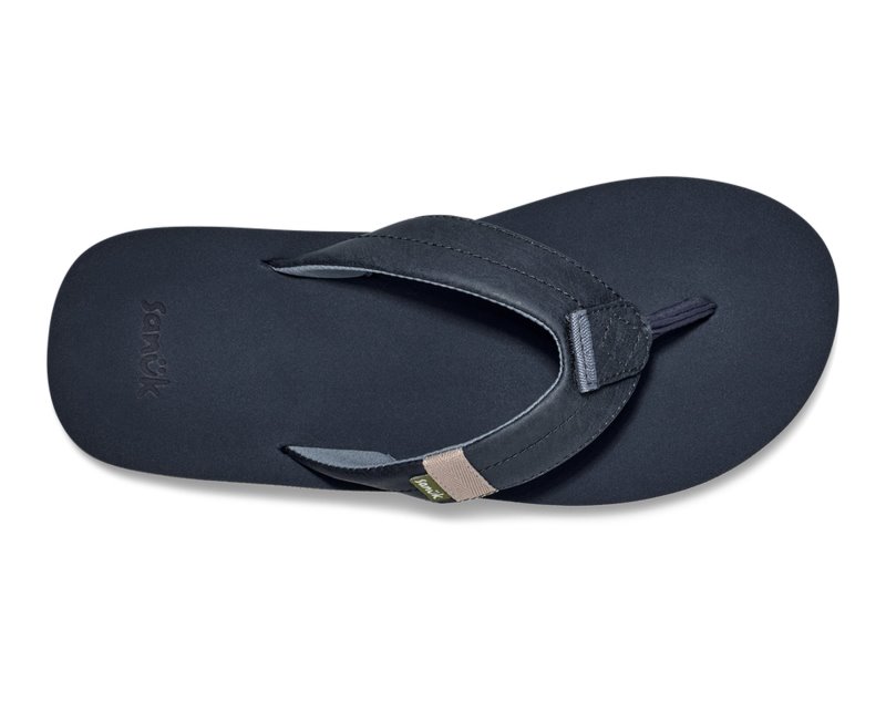 Sanuk Ziggy Switchfit Men Flip Flops Navy,Sanuk Philippines | PU66-4626X6