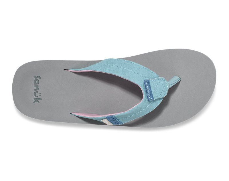 Sanuk Ziggy Switchfit Women Flip Flops Blue,Sanuk Philippines | QA40-6660Z2